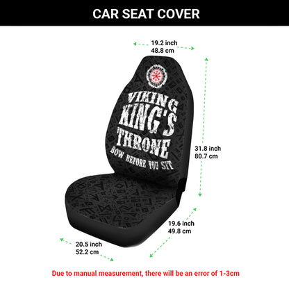 Viking King and Queen - Viking Car Seat Cover