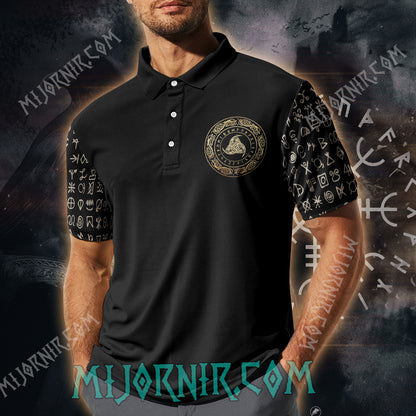 Odin's Rune Power - Viking Polo Shirt