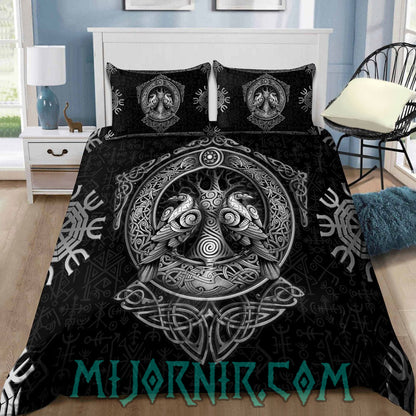 Huginn & Muninn Wisdom - Viking Duvet Cover