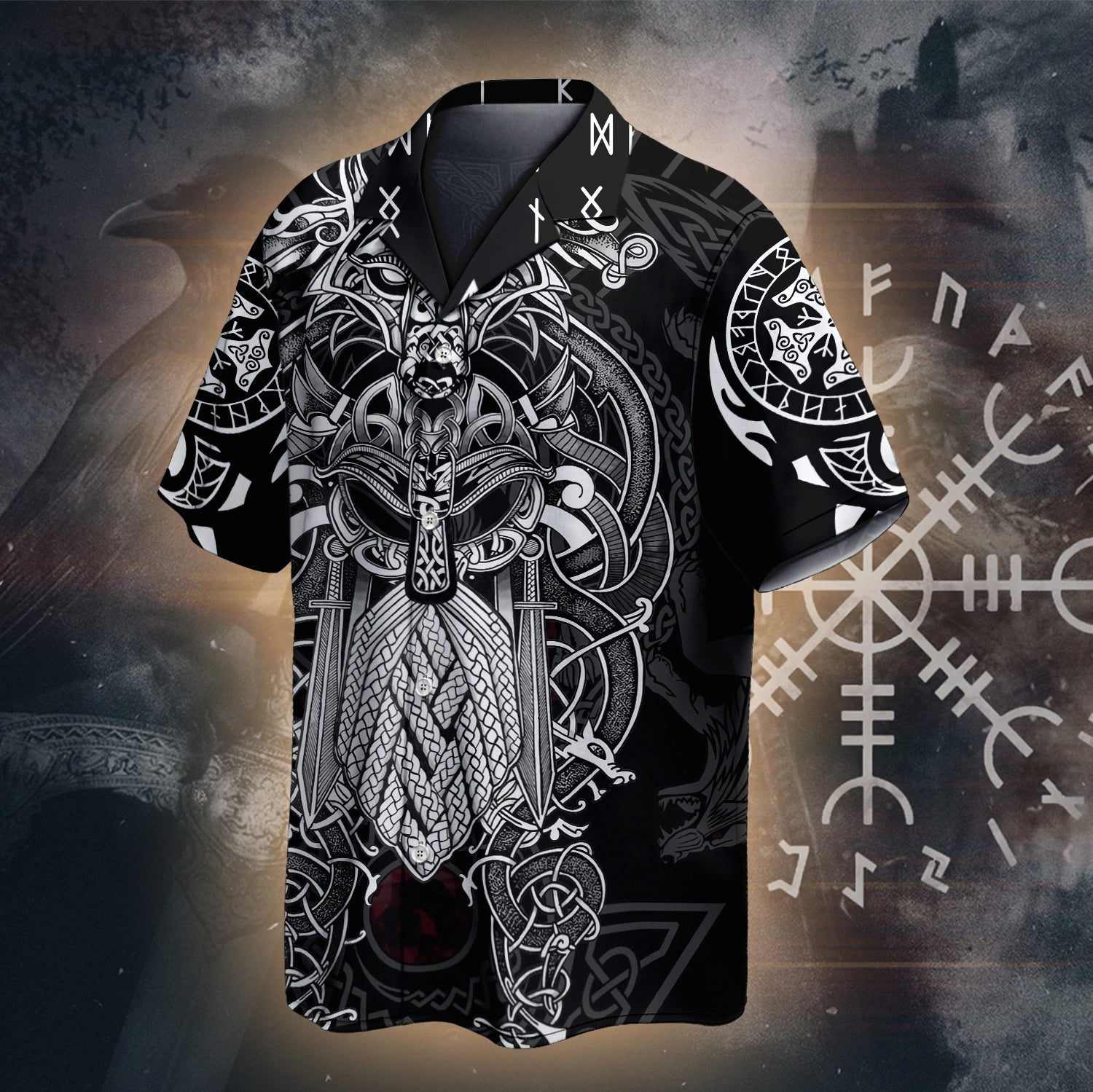 Odin's Guardian Hawaiian Shirt