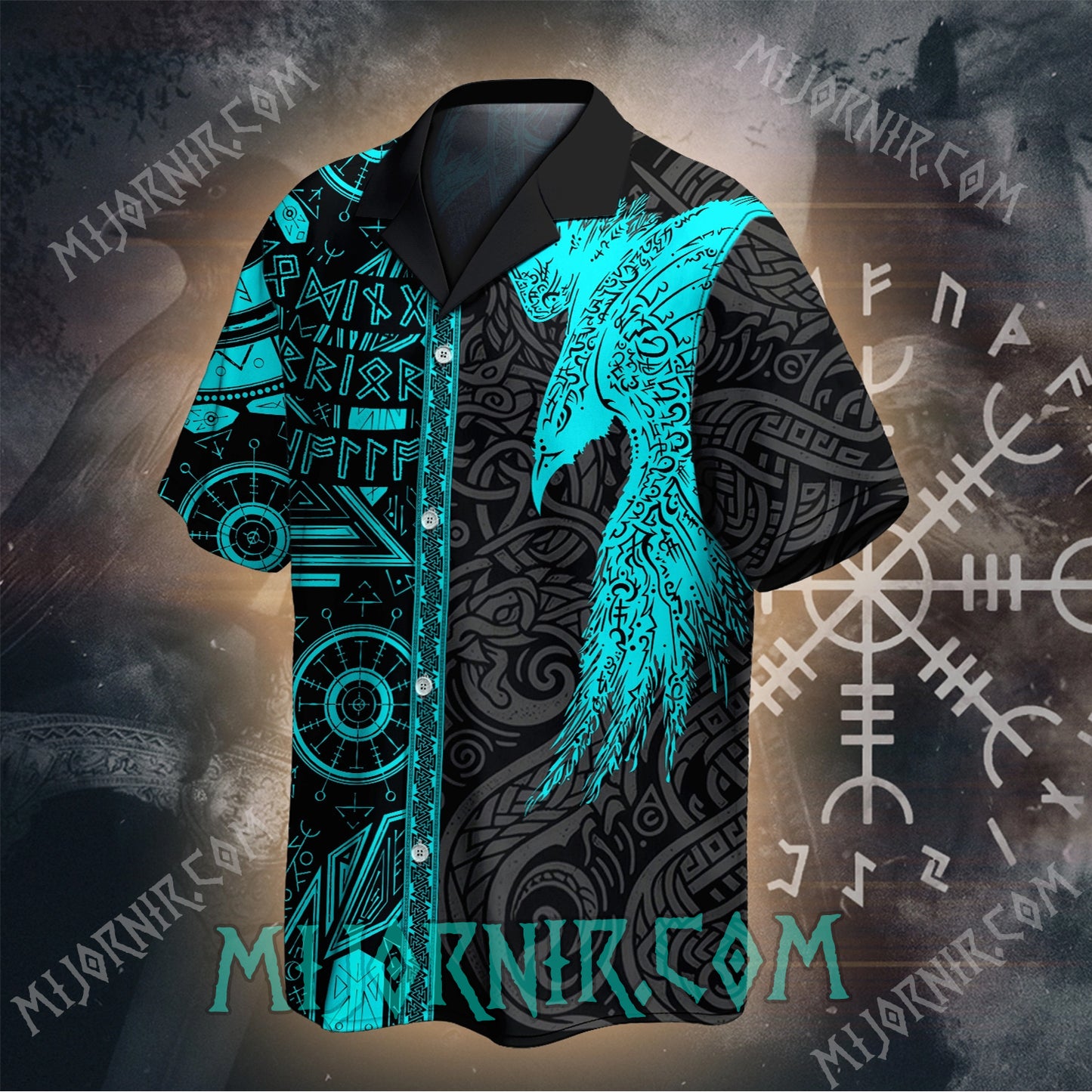 Arctic Raven Viking – Hawaii Shirt