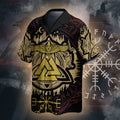 Norse Mythic Emblem Hawaiian Shirt