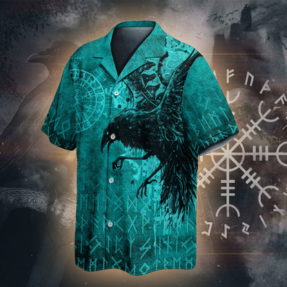 Raven of Odin Hawaii Shirt - Norse Rune Edition