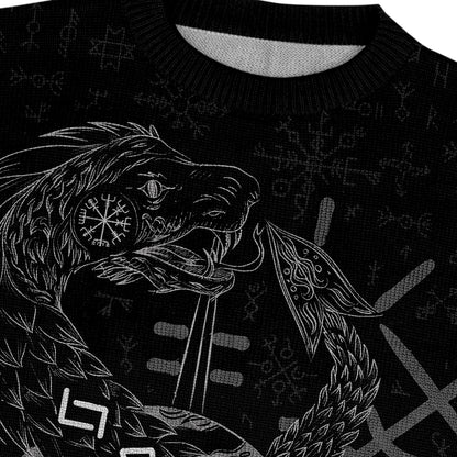 Jormungandr Berserker - Viking Ugly Christmas Sweater