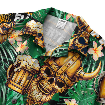 Der Teufel Bring Whisky mit – Wikinger-Hawaiihemd
