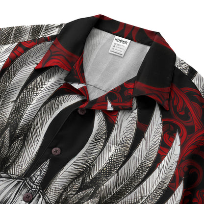 Scarlet Viking Warrior – Hawaii Shirt
