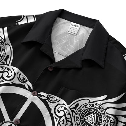 Runic Shield Hawaiian Shirt