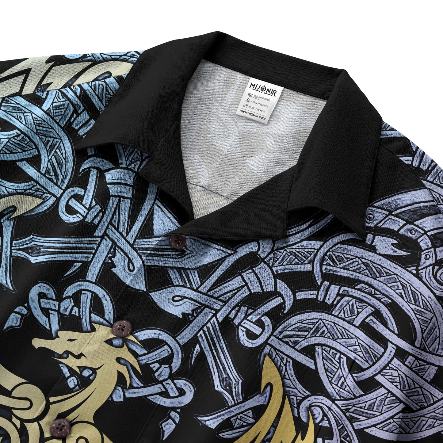 Blue Rune Dragon – Hawaii Shirt