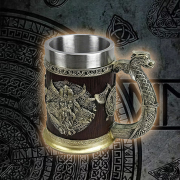 Rustic Viking Beer Mug