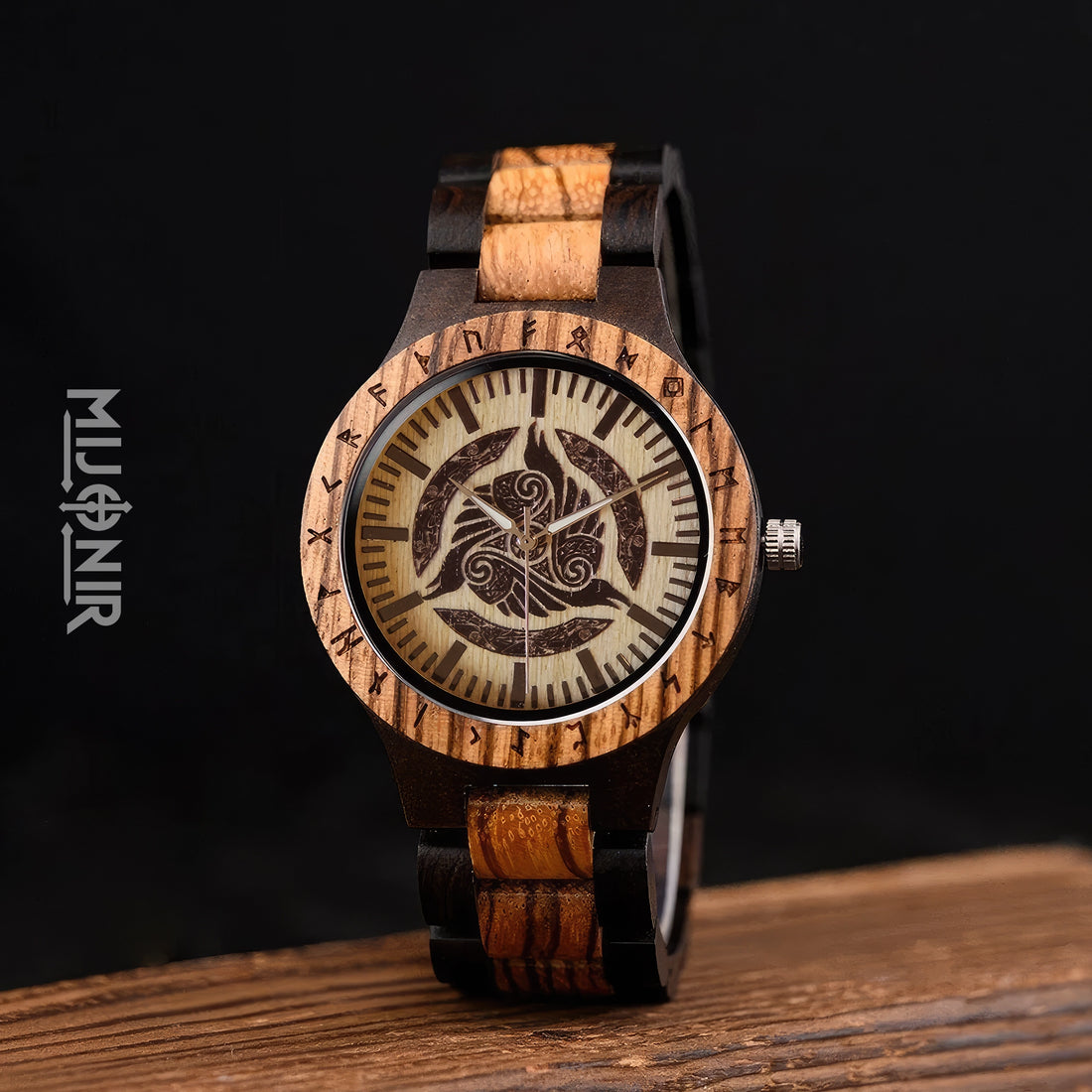 Premium Valhalla Oak Wooden Watch