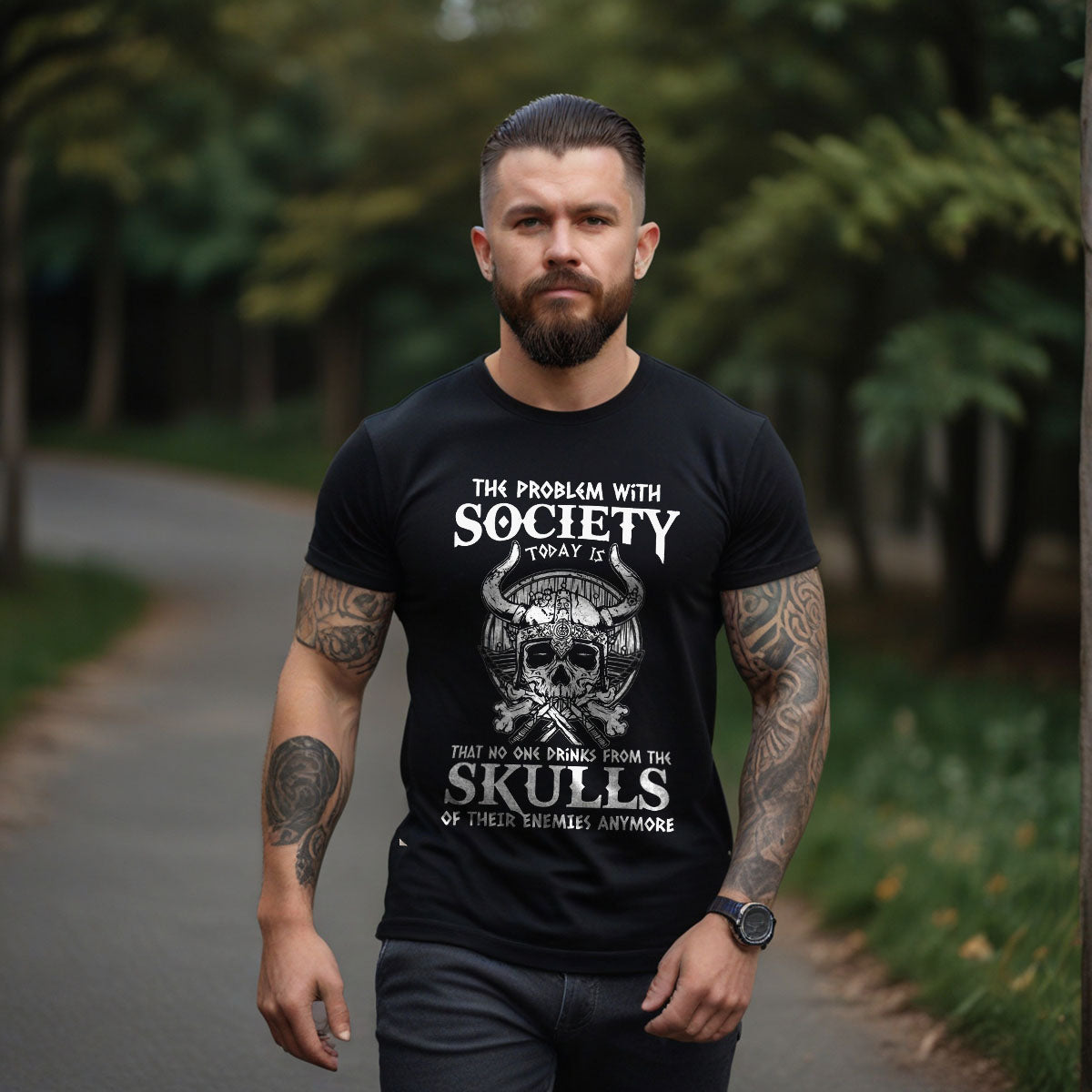 Viking Nordic Valhalla Viking T Shirt