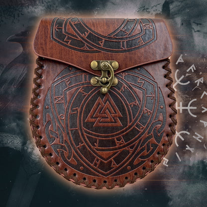 Fanny Pack Viking Style Medieval Vintage Belt Coin