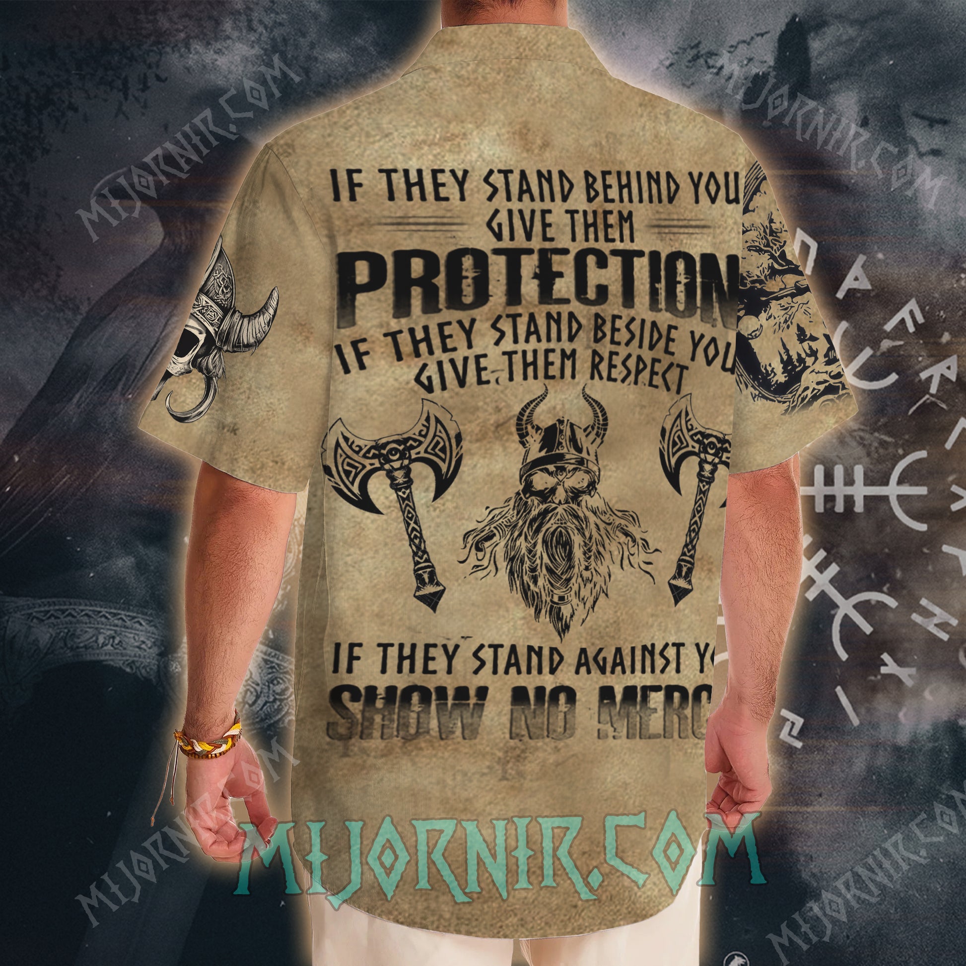  If they stand behind you give them protection – Hawaii Shirt