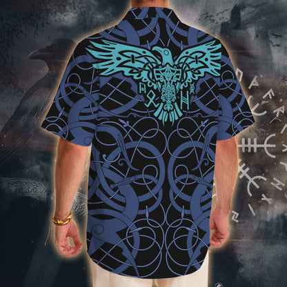 Odin's Raven Embrace – Hawaii Shirt