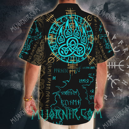 Ursine Guardian Runes – Hawaii Shirt