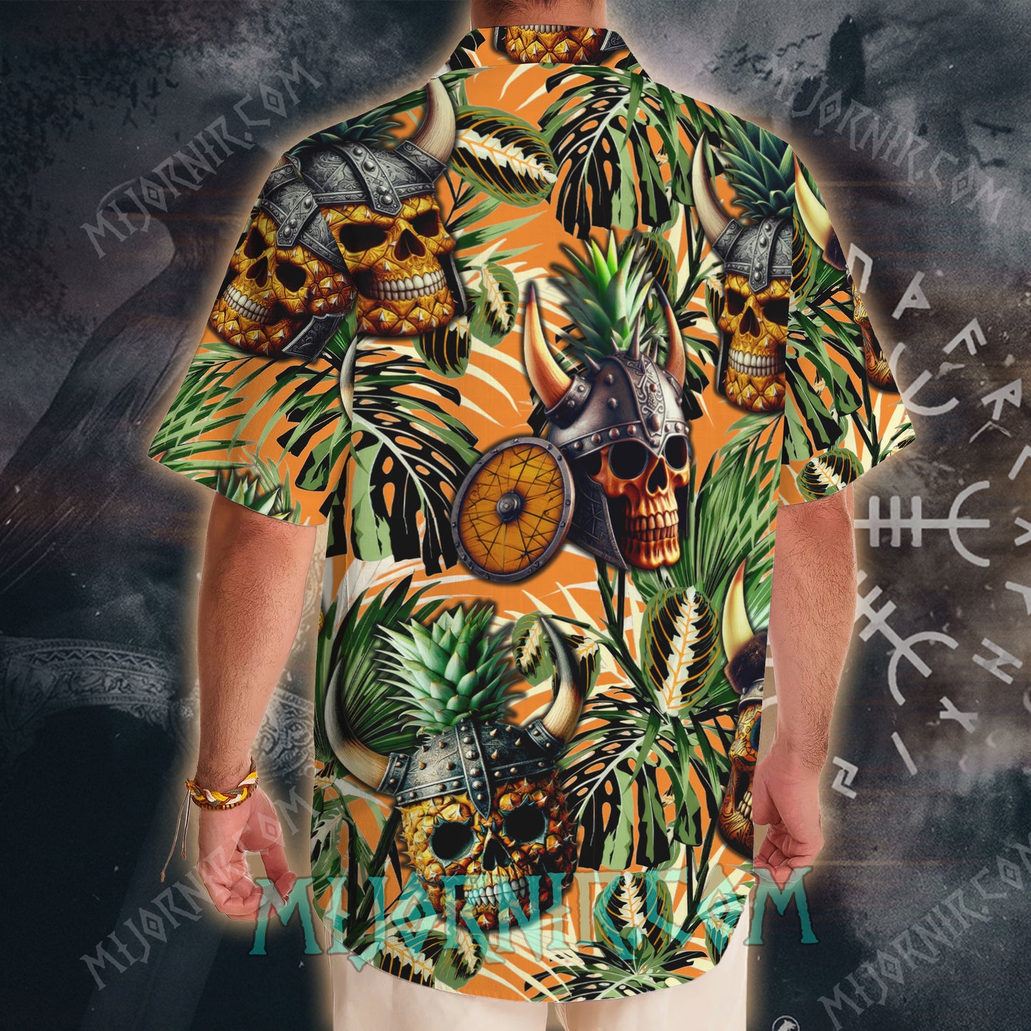 Viking Skull Warrior – Hawaii Shirt