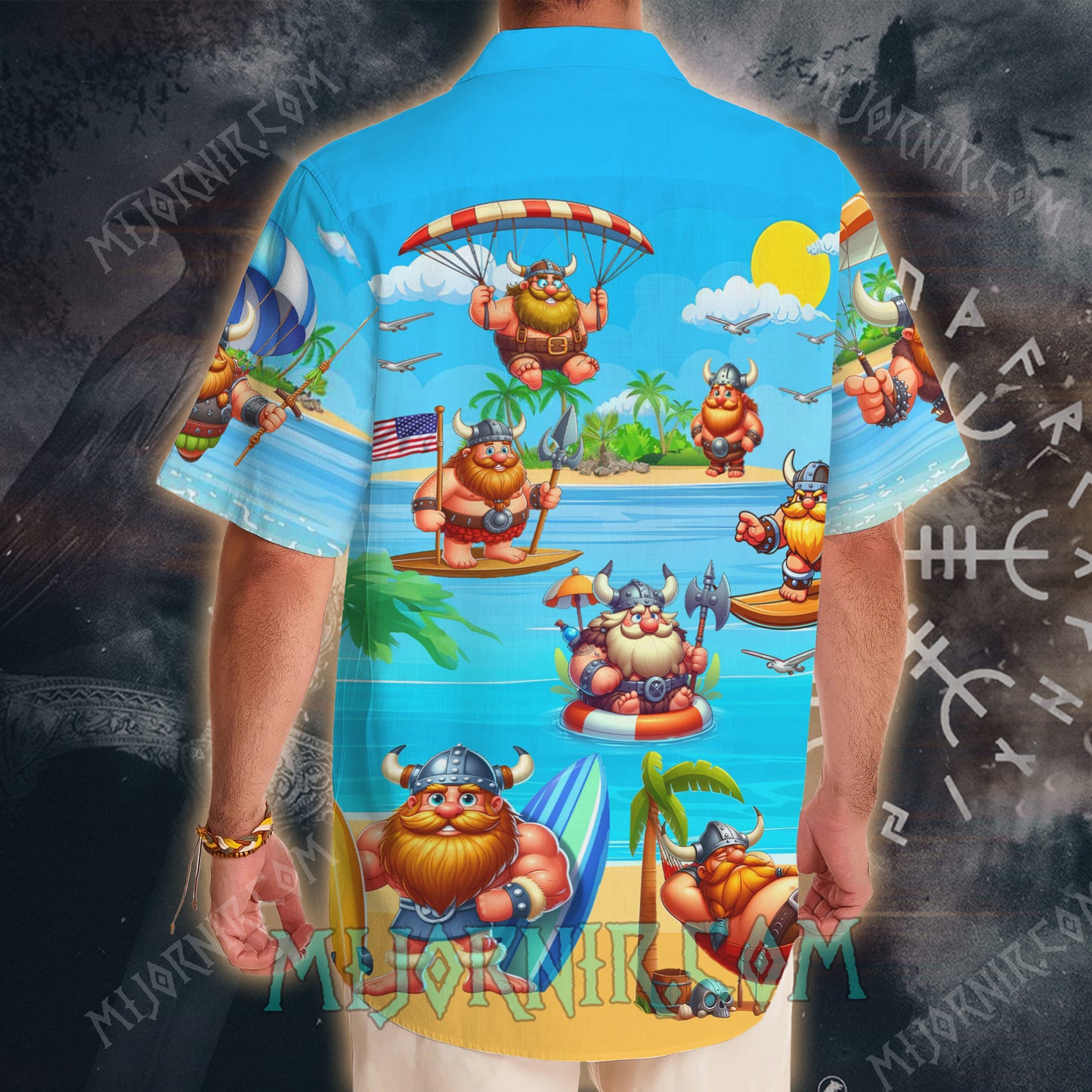 Beach Viking Adventure – Hawaii Shirt