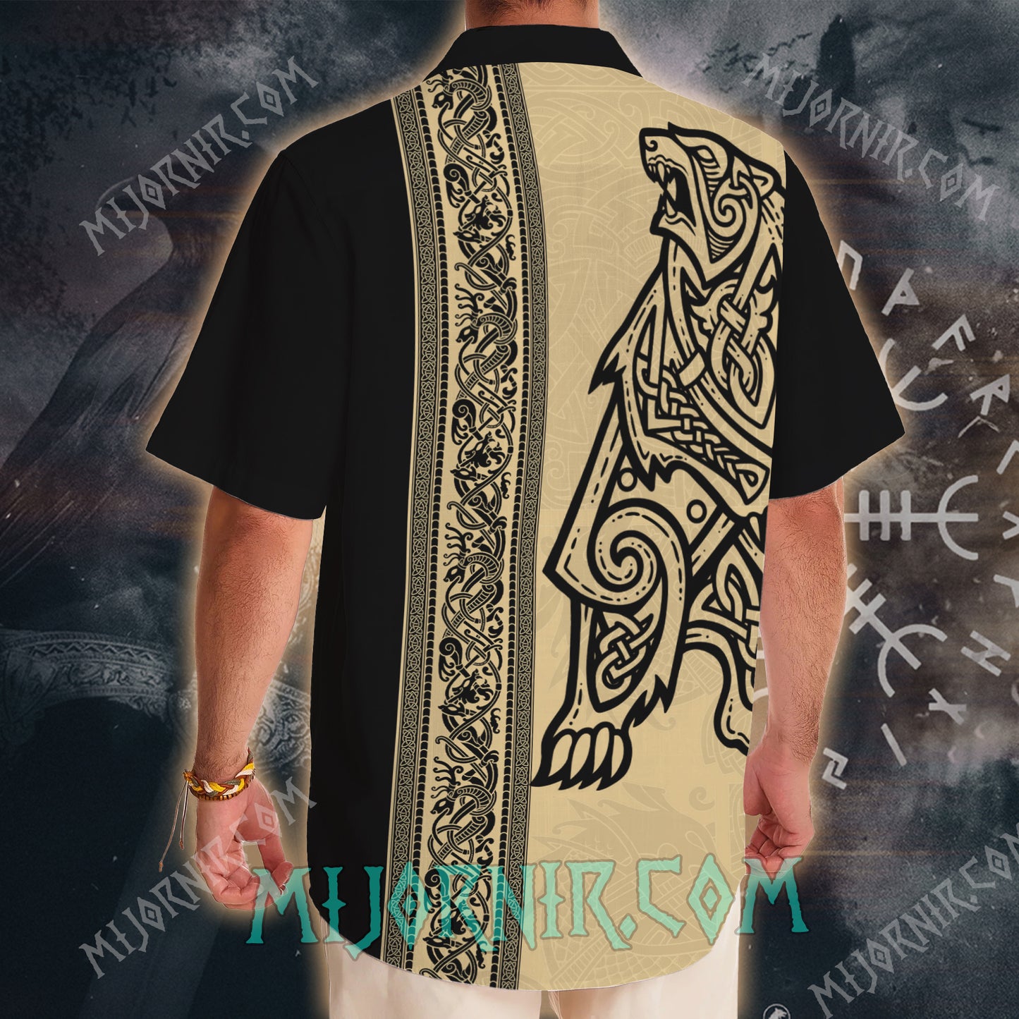 Golden Norse Beast – Hawaii Shirt