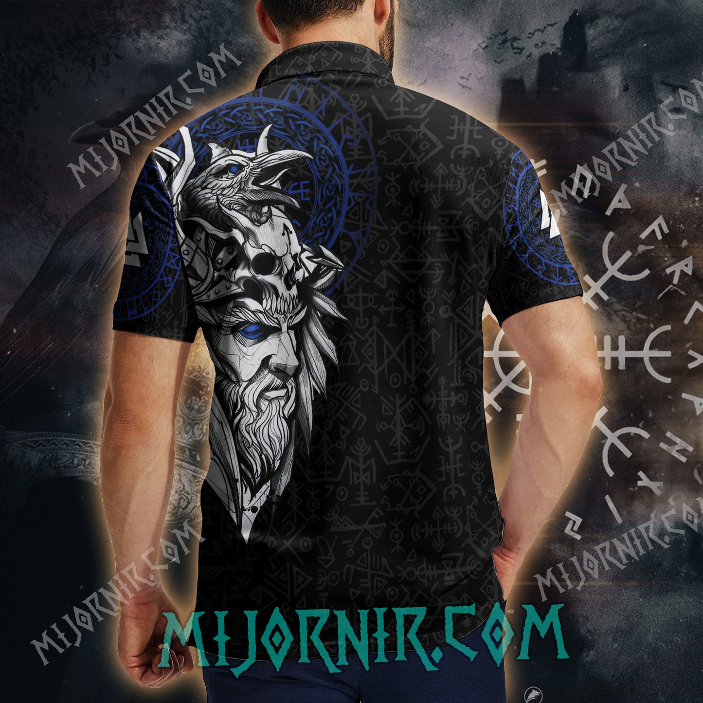 Midnight Raven Viking - Viking Polo Shirt