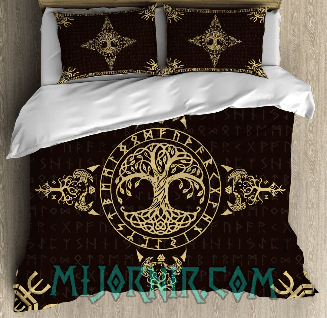 Yggdrasil's Legacy - Viking Duvet Cover