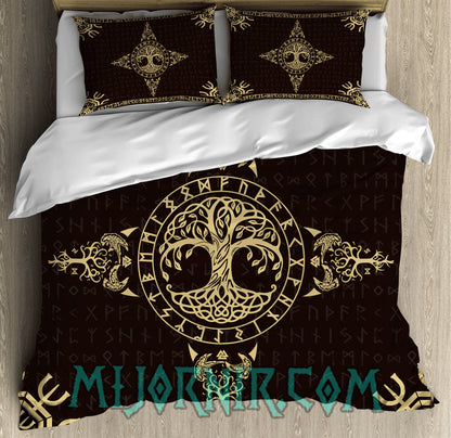 Yggdrasil's Legacy - Viking Duvet Cover