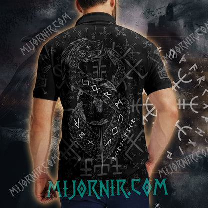 Jormungandr Berserker - Viking Polo Shirt