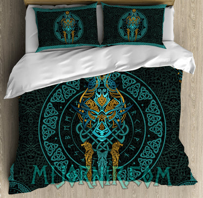 Viking Spirit Guardian - Viking Duvet Cover