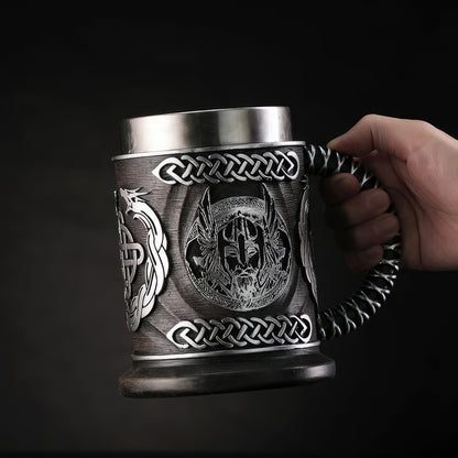 Odin God of War Viking Beer Mug