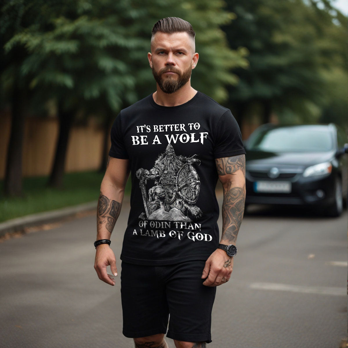 Viking Valhalla Odin Viking T Shirt