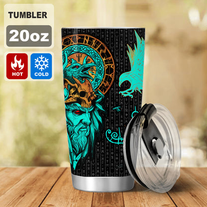 Odin's Mystic Voyage - Viking Tumbler