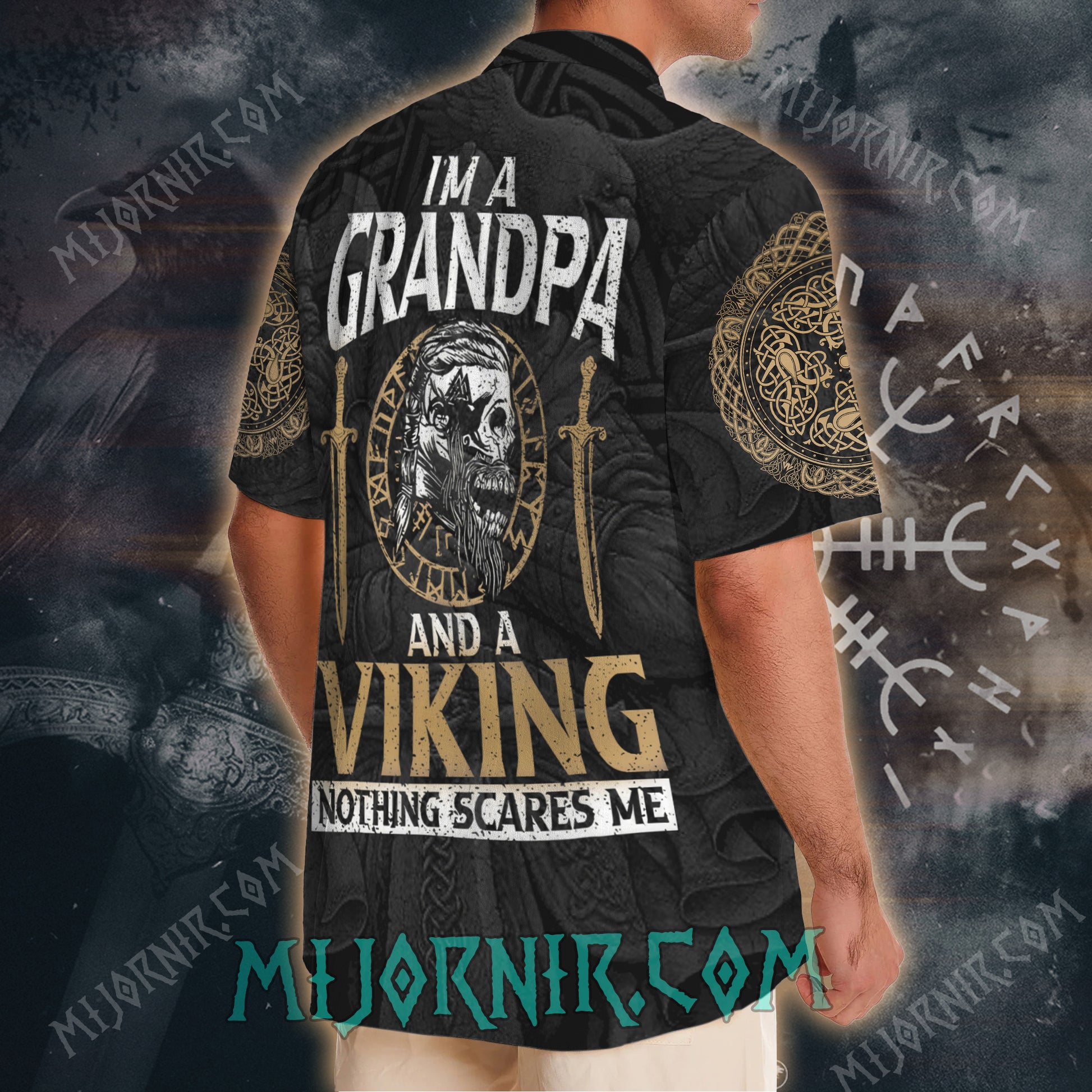 I'm a grandpa and a viking – Hawaii Shirt