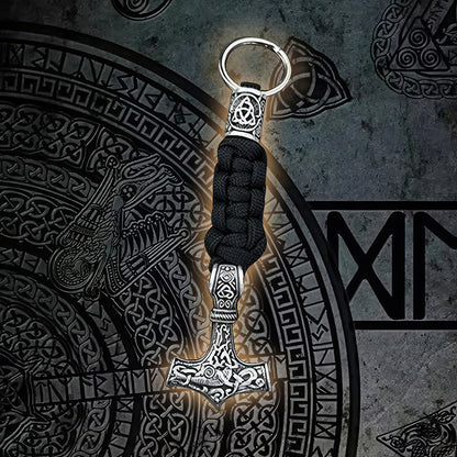 Thor Viking Hammer Keychain