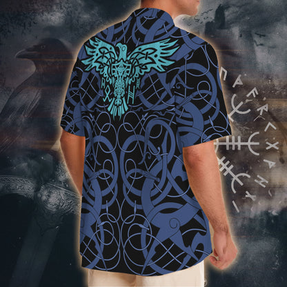 Odin's Raven Embrace – Hawaii Shirt