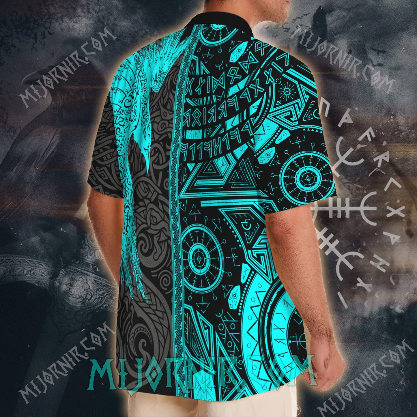 Arctic Raven Viking – Hawaii Shirt