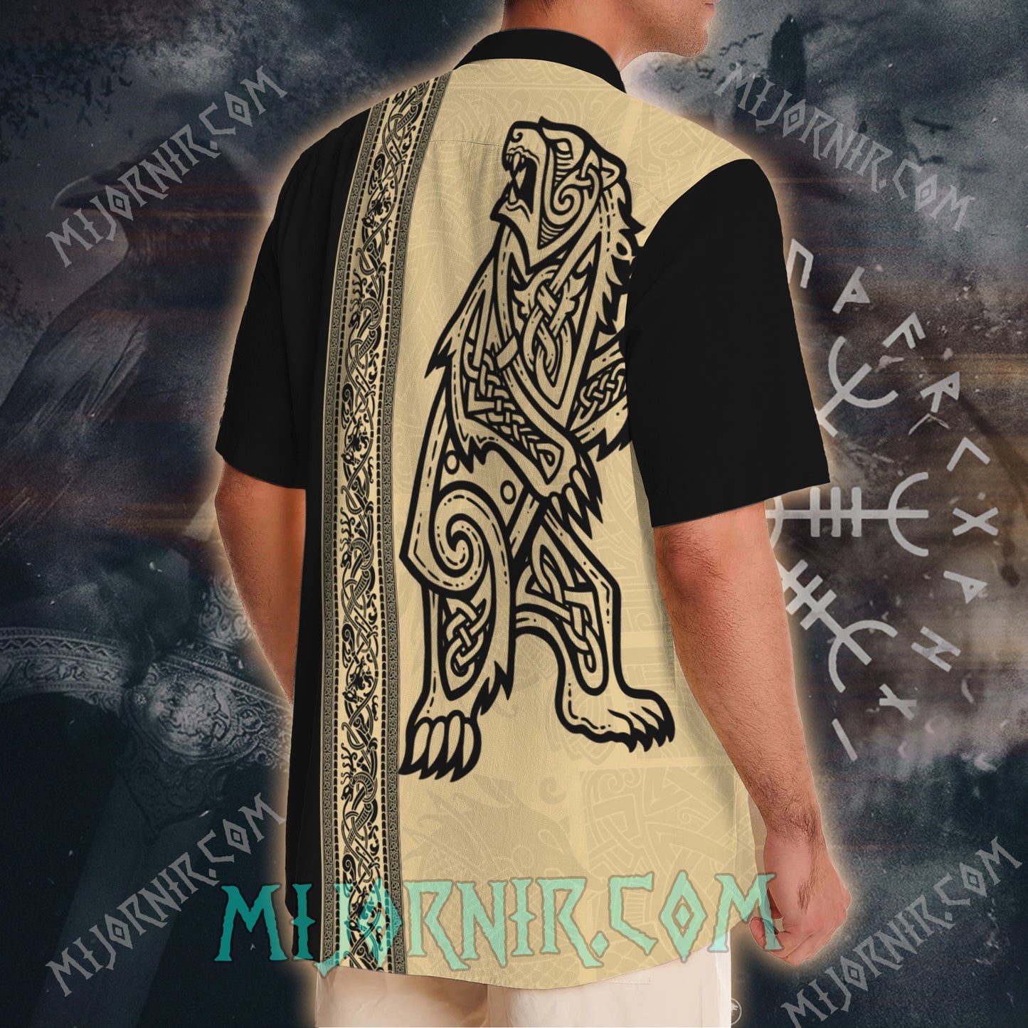 Golden Norse Beast – Hawaii Shirt