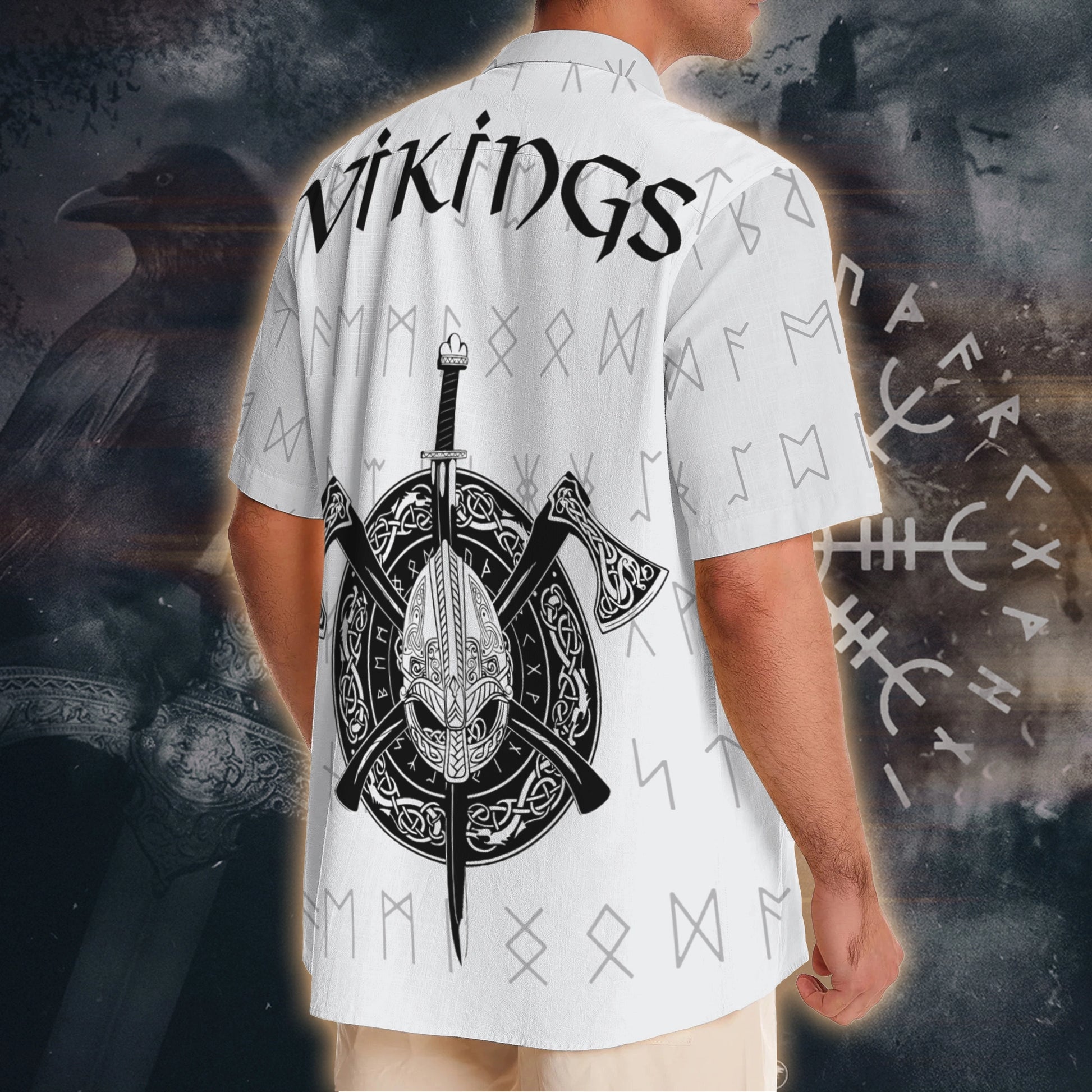 Odin's Warrior Hawaiian Shirt