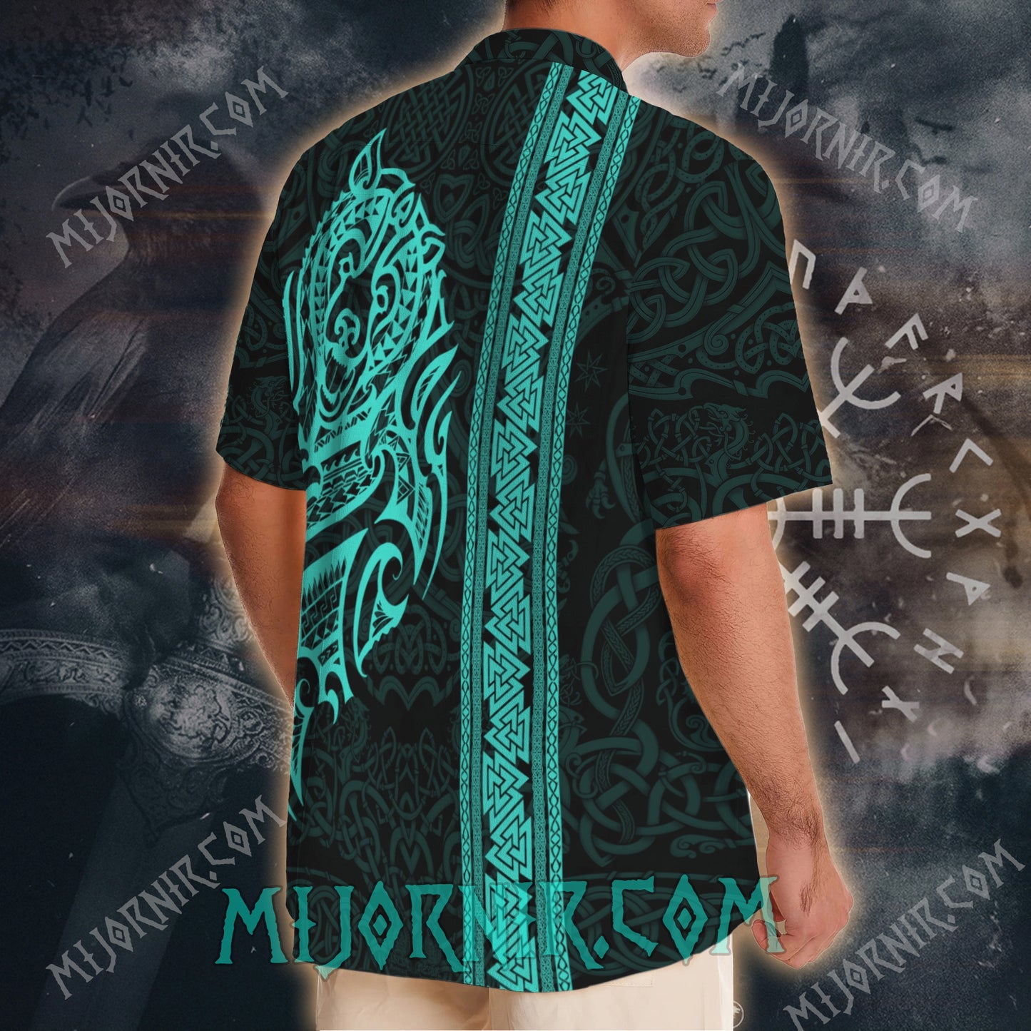 Viking Bear Guardian – Hawaii Shirt