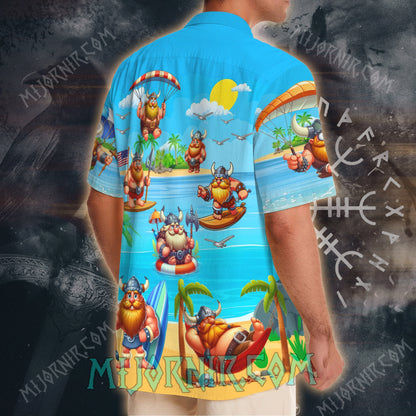 Beach Viking Adventure – Hawaii Shirt