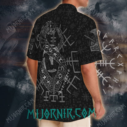 Jormungandr Berserker - Viking Hawaiian Shirt