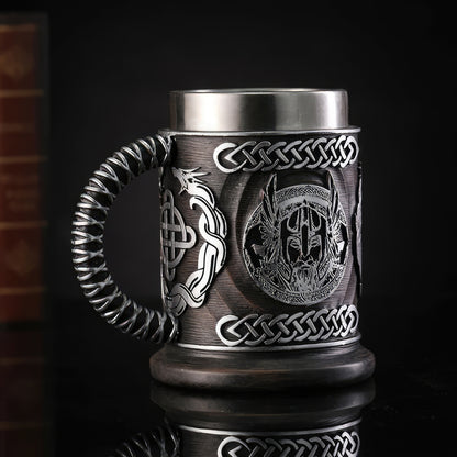 Odin God of War Viking Beer Mug