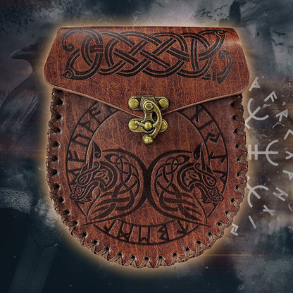 Fanny Pack Viking Style Medieval Vintage Belt Coin