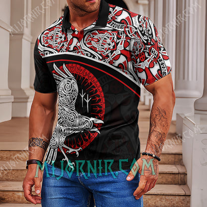 Raven of Valhalla Polo Shirt