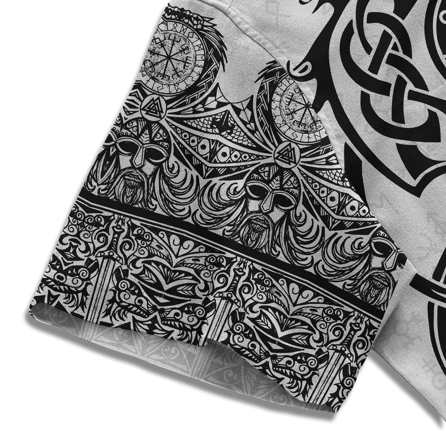 Dragon Shield Viking Hawaiian Shirt