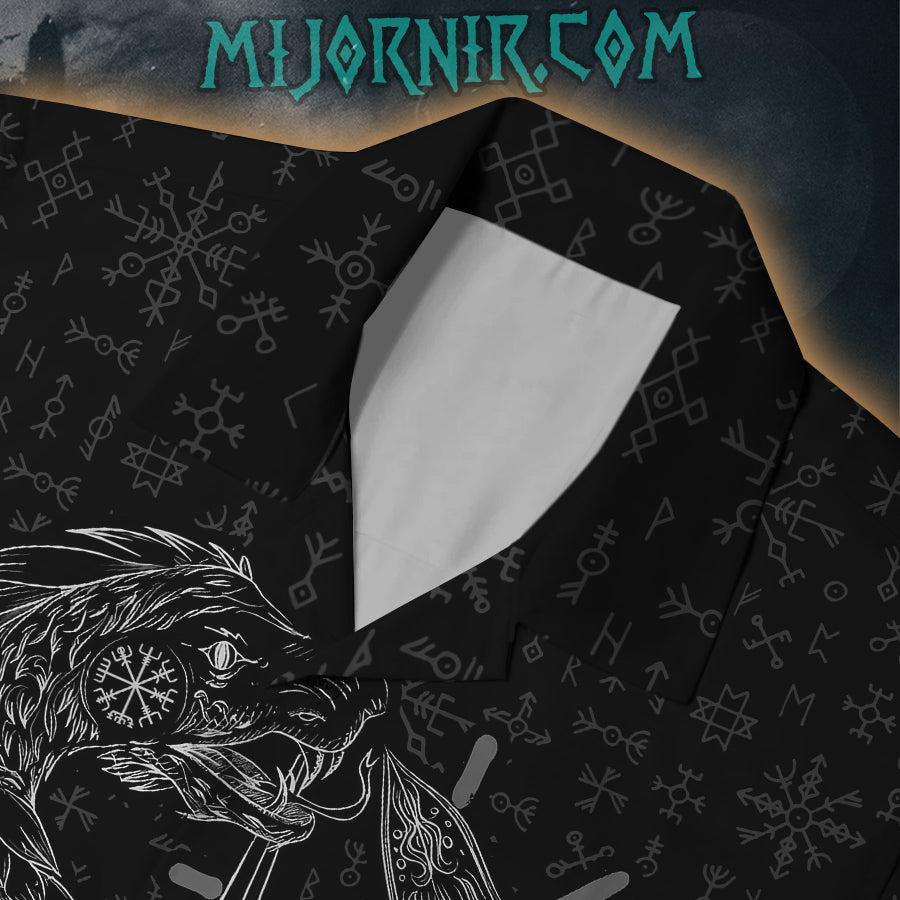 Jormungandr Berserker - Viking Hawaiian Shirt