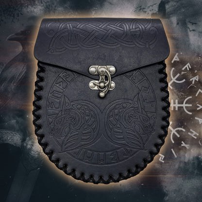 Fanny Pack Viking Style Medieval Vintage Belt Coin