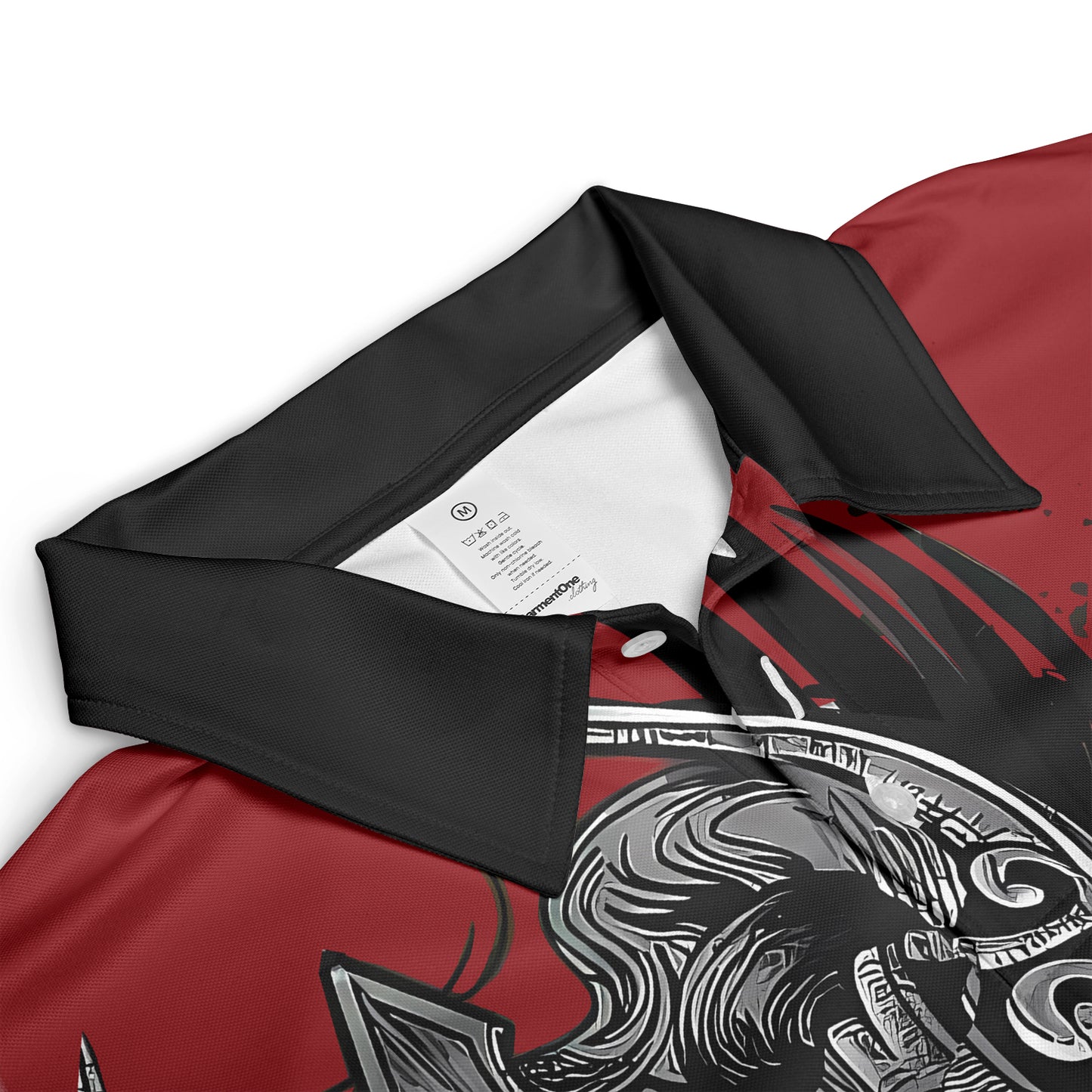 Crimson Odin Polo Shirt