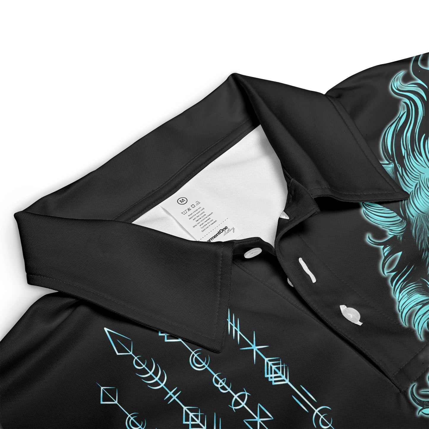 Fenrir's Fury - Viking Polo Shirt