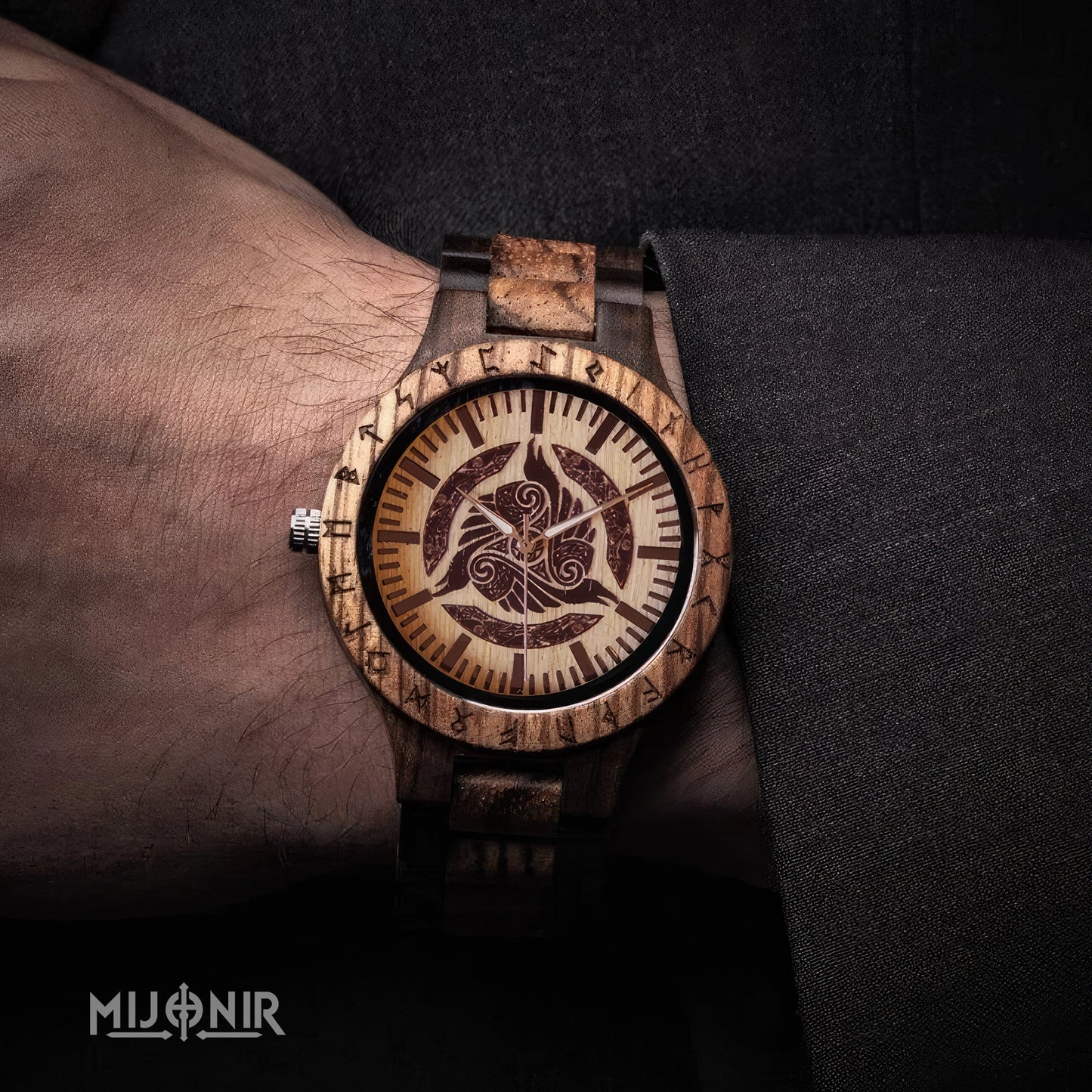 Premium Valhalla Oak Wooden Watch