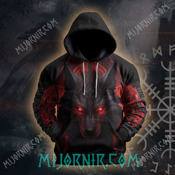 Fenrir Wolf Spirit Viking - All Over Print