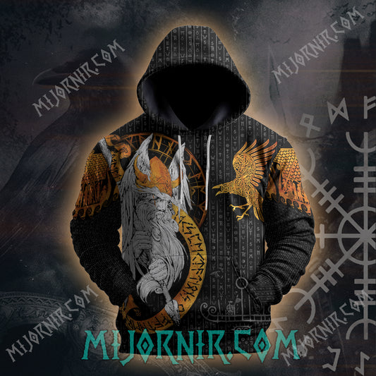 Viking Allfather Odin - All Over Print